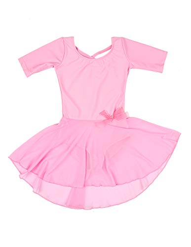 Algopix Similar Product 5 - Leveret Kids Girls Skirt Leotard Pink