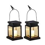 Algopix Similar Product 7 - GIGALUMI 2 Pack Solar Power LED Hanging