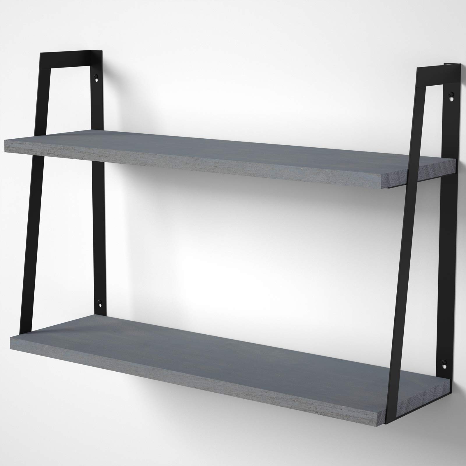 Algopix Similar Product 12 - SRIWATANA Floating Wall Shelves 2Tier