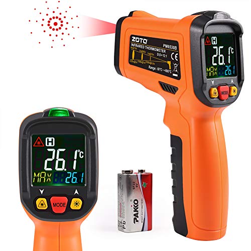 Algopix Similar Product 10 - Digital Laser Infrared ThermometerZOTO