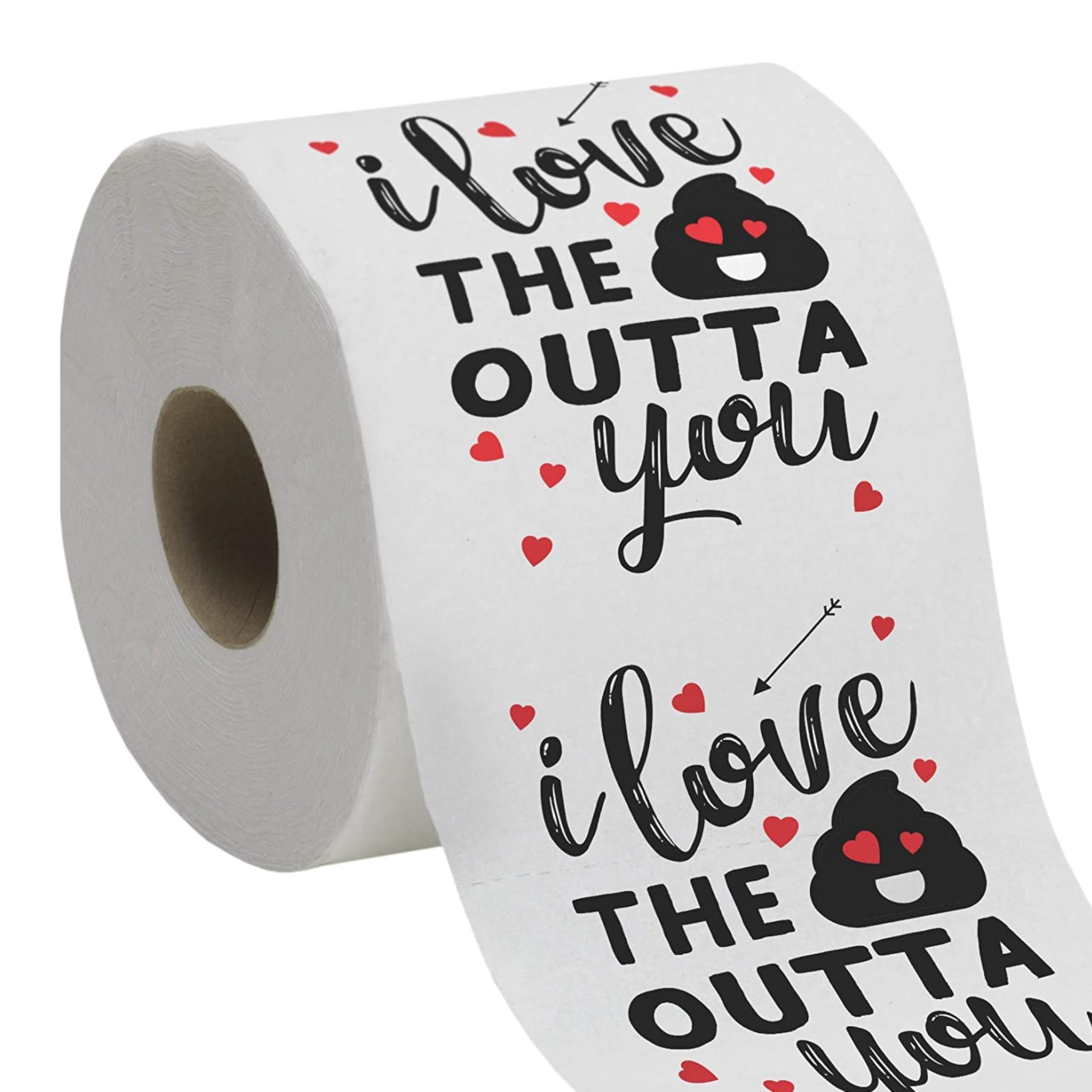 Algopix Similar Product 19 - Funny Toilet Paper  Valentines Day 