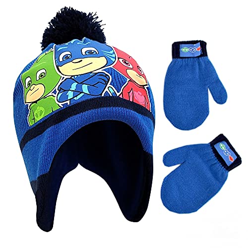 Algopix Similar Product 17 - PJ Masks EONE Winter Hat and Toddlers