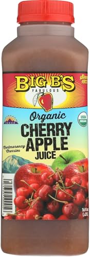 Algopix Similar Product 16 - Big Bs Organic Apple Cherry Juice 16