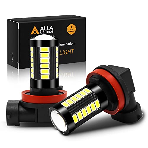 Algopix Similar Product 7 - Alla Lighting Super Bright H8 H11 LED