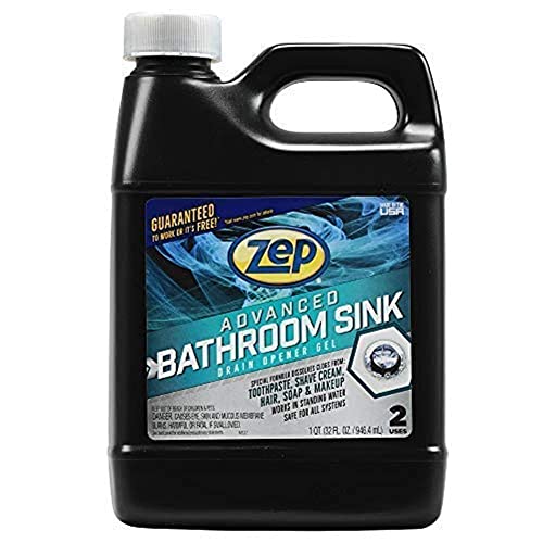 Algopix Similar Product 16 - Zep Advanced Bathroom Sink Drain Opener