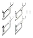 Algopix Similar Product 10 - Speedy Hang Curtain Brackets Set of 4