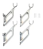 Algopix Similar Product 2 - Speedy Hang Curtain Brackets Set of 4