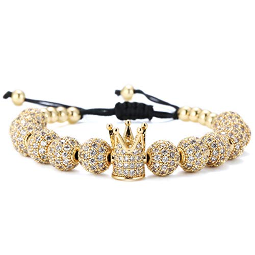 Algopix Similar Product 1 - GVUSMIL Luxury CZ Imperial Crown