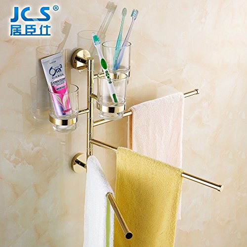 Algopix Similar Product 16 - Hlluya Bathroom Accessory Set The