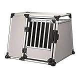 Algopix Similar Product 9 - Trixie Transport Box Aluminium 94 x