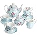 Algopix Similar Product 1 - BTaT Floral Tea Set Tea cups 8oz