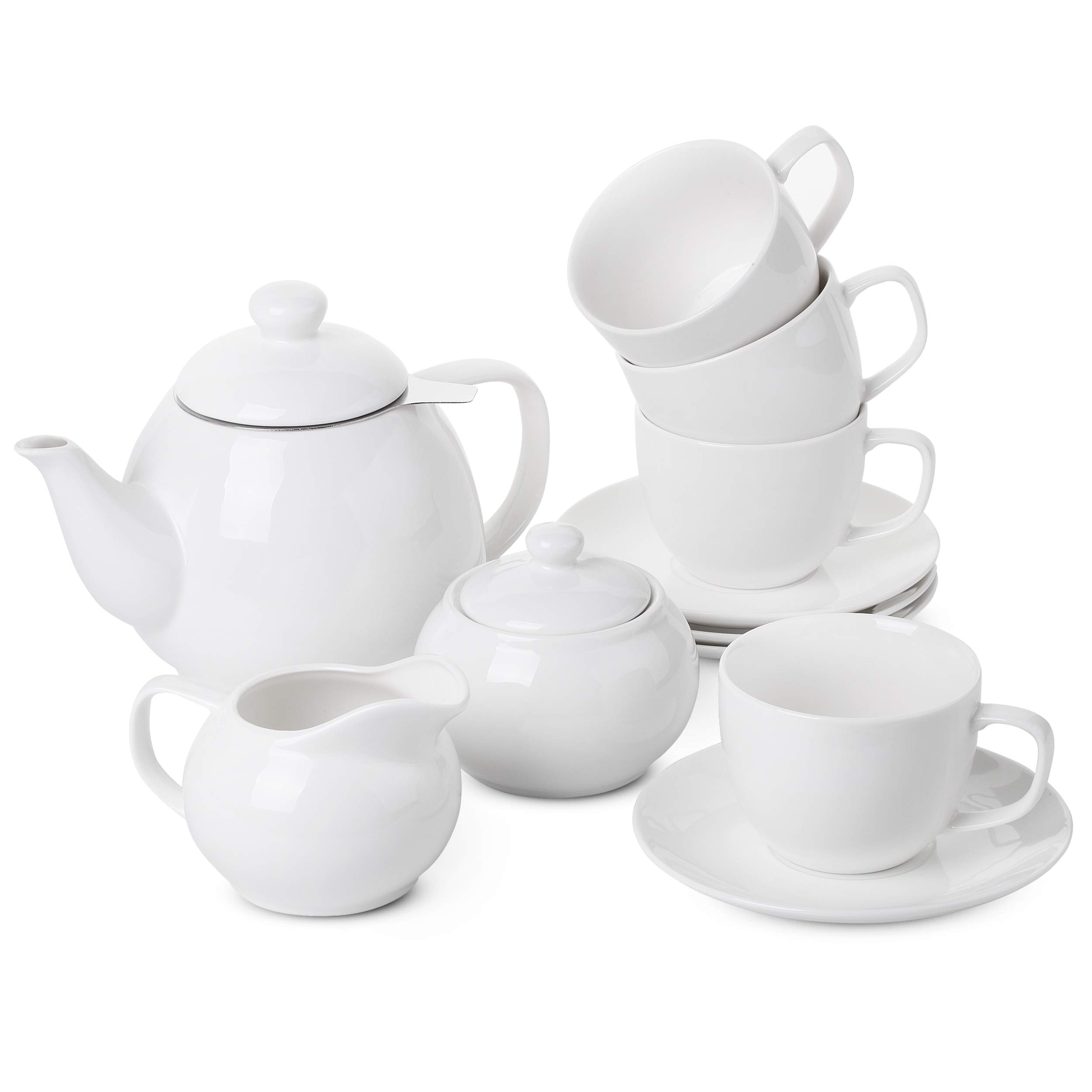 Algopix Similar Product 10 - BTaT Royal Tea Set 4 Tea cups 8oz