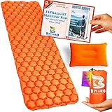 Algopix Similar Product 4 - BIVARO Ultralight Sleeping Pad Blue for