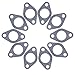Algopix Similar Product 15 - HAISHINE 10Pcslot Muffler Gasket Fit