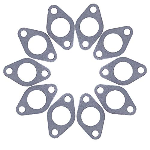 Algopix Similar Product 11 - HAISHINE 10Pcslot Muffler Gasket Fit