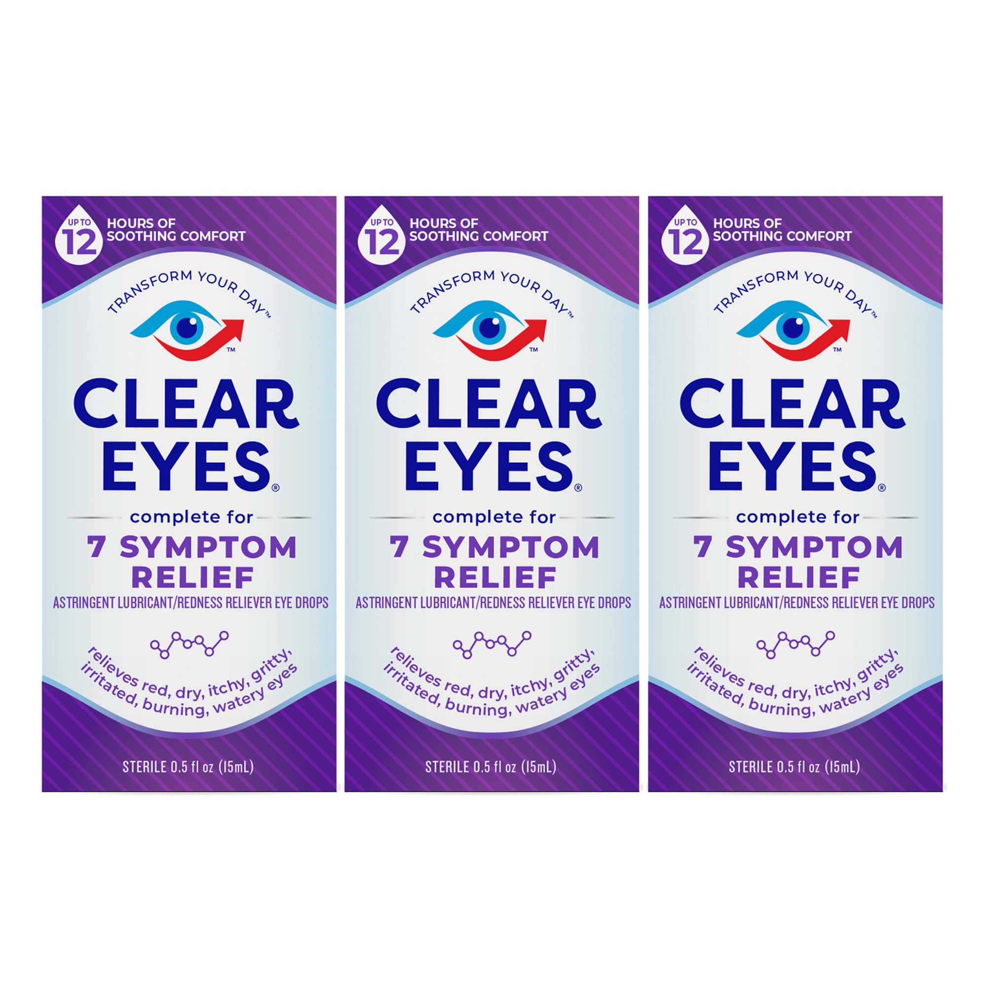 Algopix Similar Product 3 - Clear Eyes Eye Drops Complete 7