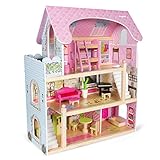 Algopix Similar Product 14 - Kledio Small Children Wooden Toy Doll