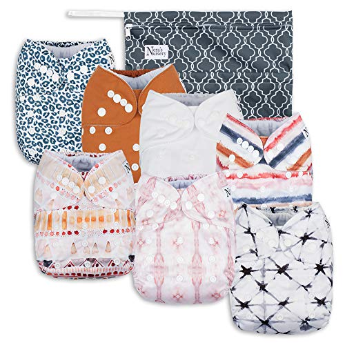 Algopix Similar Product 8 - Noras Nursery Cloth Diapers 7 Pack