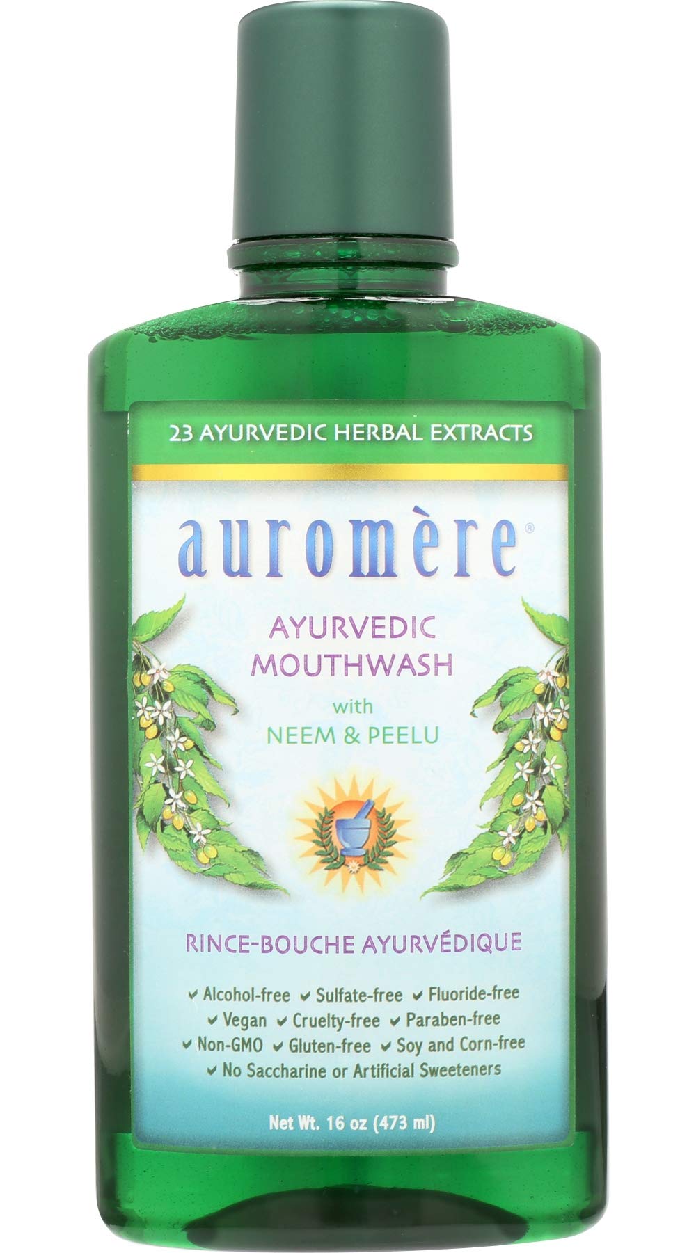 Algopix Similar Product 12 - Auromere Mouthwash, 16 fl oz (2 Pack)