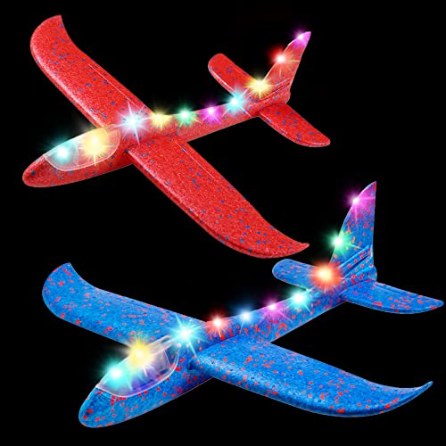 Algopix Similar Product 16 - MIMIDOU 2 pcs Flashing Luminous Glider