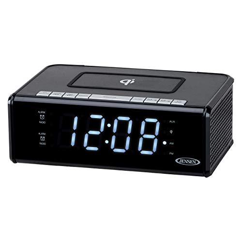 Algopix Similar Product 1 - Jensen QiCR200 Dual Alarm Clock Radio