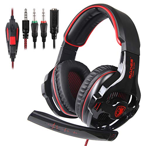 Algopix Similar Product 11 - SADES SA822T Stereo Gaming Headset for
