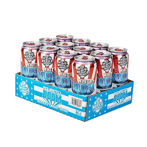 Algopix Similar Product 2 - Merica Energy Red White and Boom