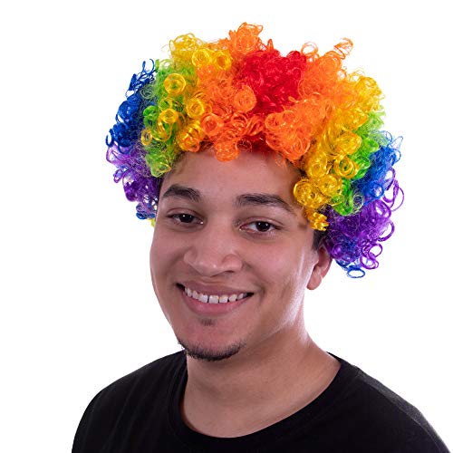 Algopix Similar Product 17 - Clown Afro Wig  Halloween Costume