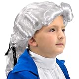 Algopix Similar Product 15 - Boo Inc Colonial Powdered Wig 