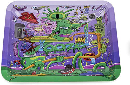 Algopix Similar Product 19 - Ooze Rolling Tray  Purple Ooze Factory