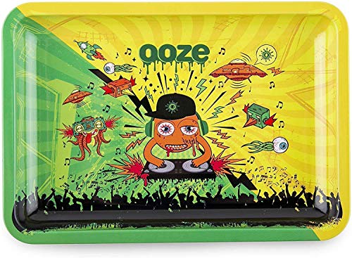 Algopix Similar Product 9 - Ooze Life Metal Rolling Tray Small DJ