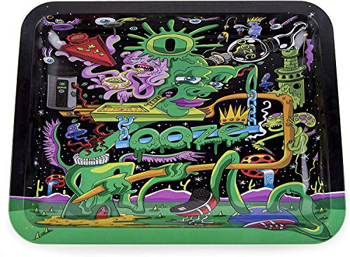 Algopix Similar Product 14 - Ooze Rolling Tray Black Ooze Factory