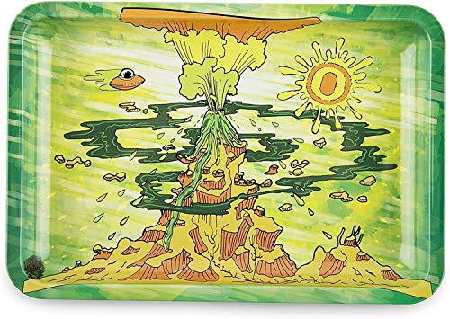 Algopix Similar Product 17 - Ooze Life Metal Rolling Tray Small 