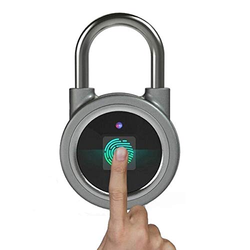 Algopix Similar Product 17 - Fingerprint Padlock Smart Bluetooth