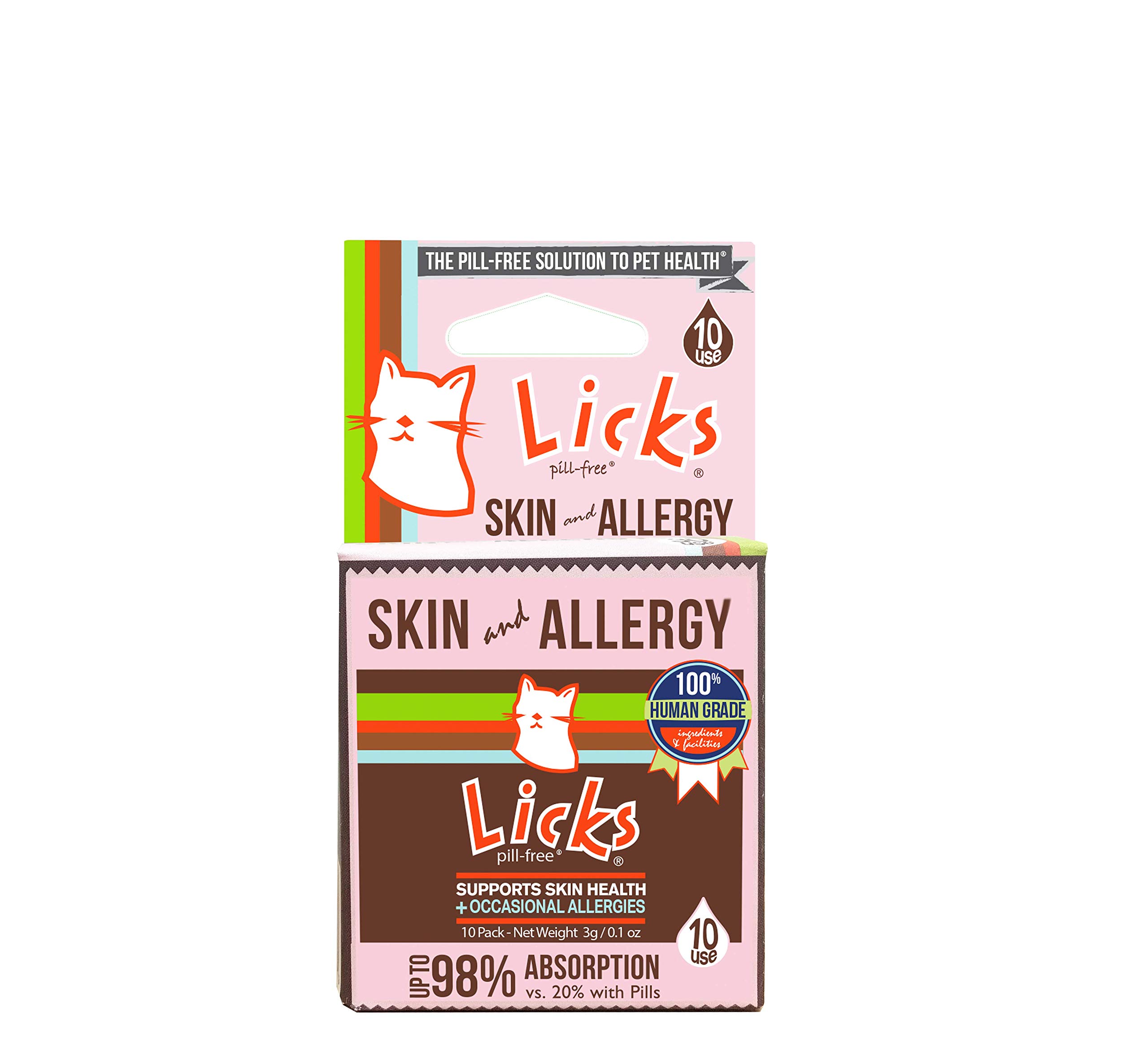 Algopix Similar Product 20 - Licks PillFree Cat Skin and Allergy 