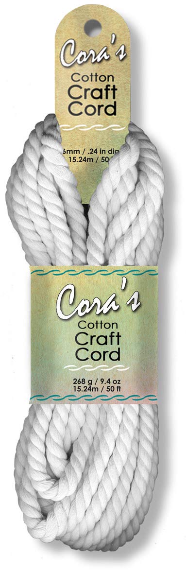 Algopix Similar Product 3 - Pepperell Cotton Craft Cord 6mmX50