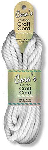 Algopix Similar Product 15 - Pepperell Cotton Craft Cord 6mmX50