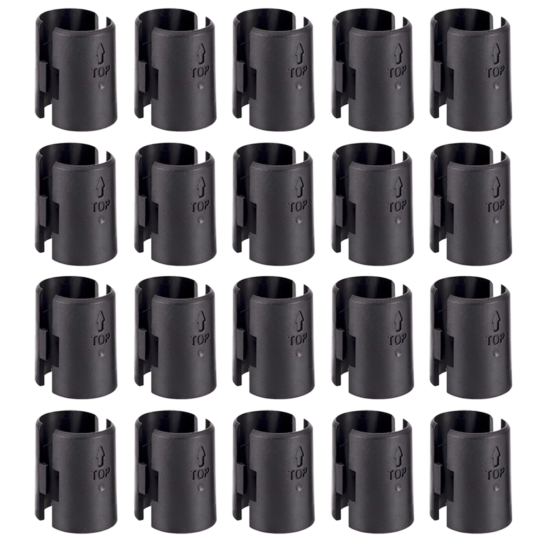 Algopix Similar Product 3 - Wire Shelf Clips40Packs Wire Shelving