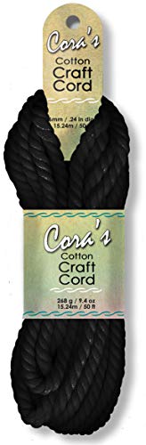 Algopix Similar Product 10 - Pepperell Cotton Craft Cord 6mmX50