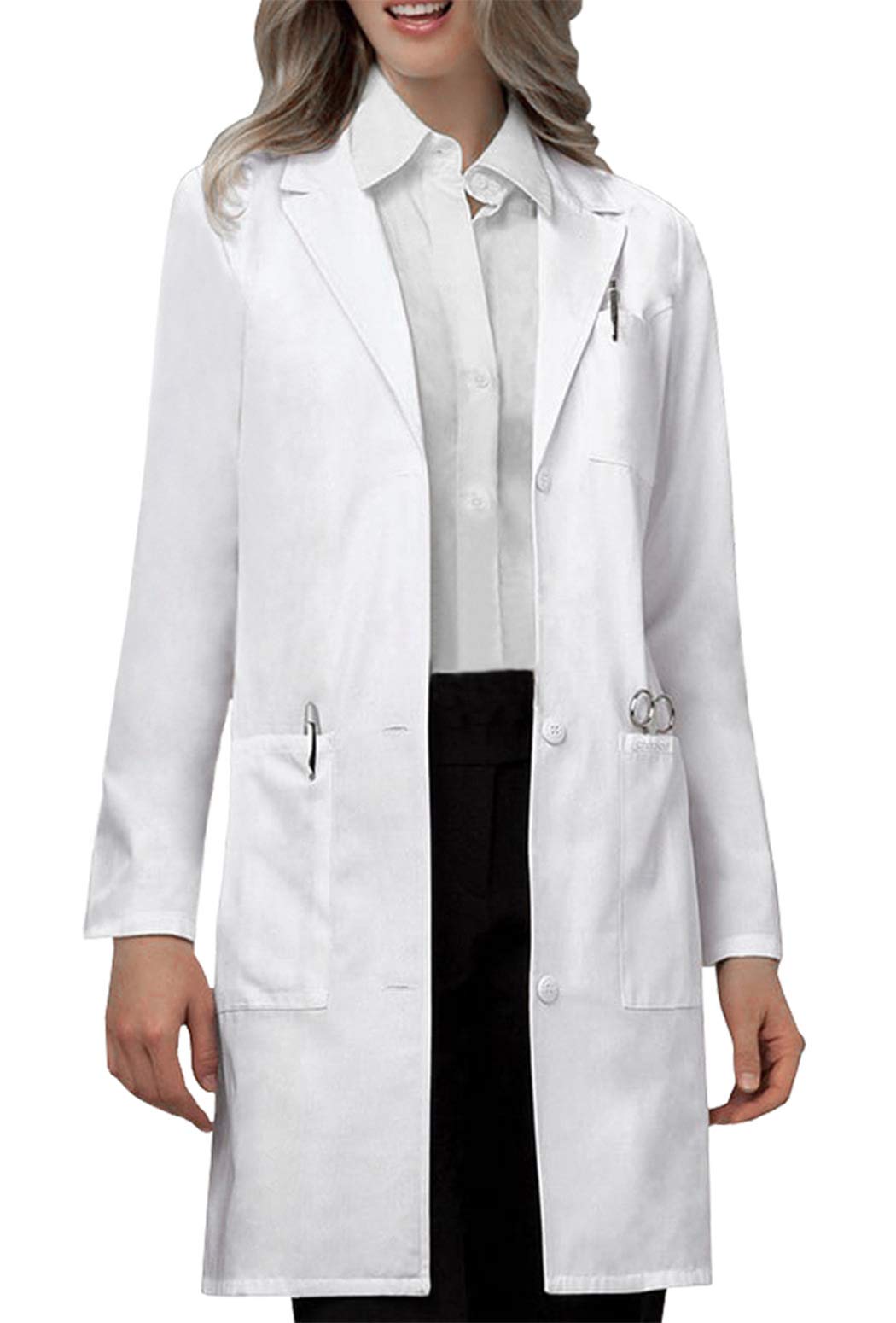 Algopix Similar Product 14 - VOGRYE Professional Lab Coat for Women