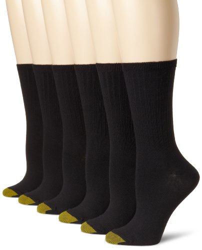 Algopix Similar Product 5 - Gold Toe Womens Casual Ribbed Crew
