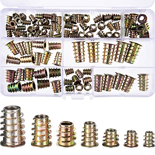 Algopix Similar Product 1 - TecUnite 100 Pieces M4 M5 M6 M8 M10