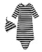 Algopix Similar Product 13 - COLOOM Infant Baby Gown Newborn Knotted