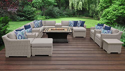 Algopix Similar Product 7 - TK Classics Coast 17 Piece Outdoor