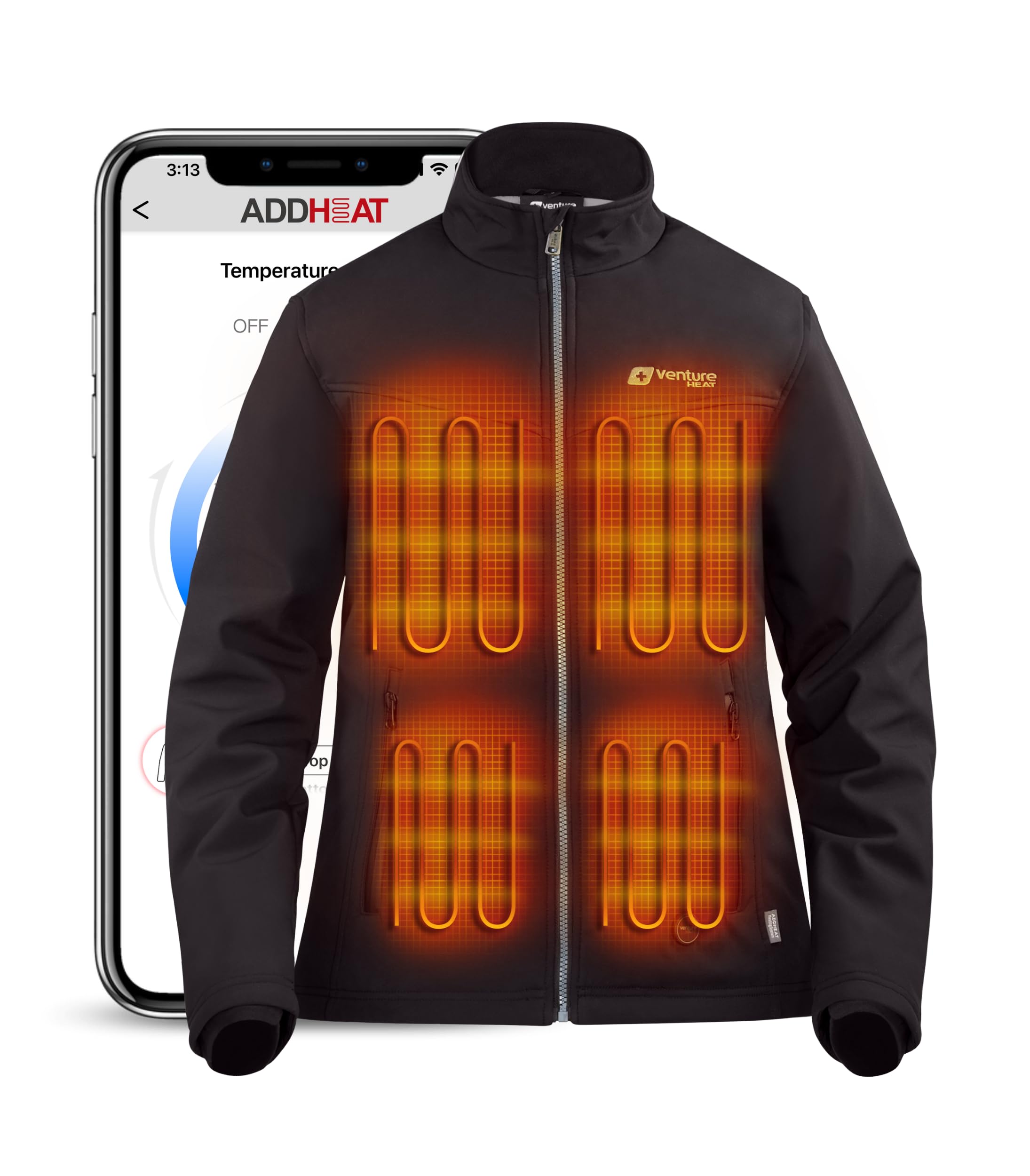Algopix Similar Product 5 - Venture Heat WomensHeated Jacket with