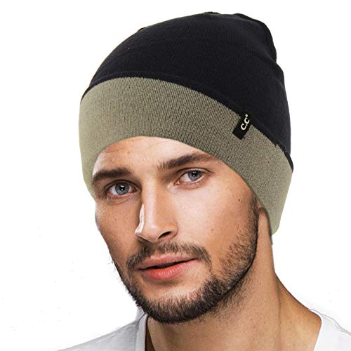 Algopix Similar Product 8 - Mens Reversible Winter Soft Knit