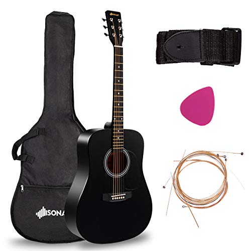 Algopix Similar Product 16 - Sonart 41 Full Size Beginner Acoustic