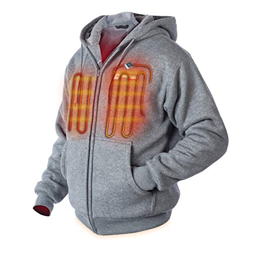 Algopix Similar Product 13 - Venture Heat Unisex Heated Hoodie with