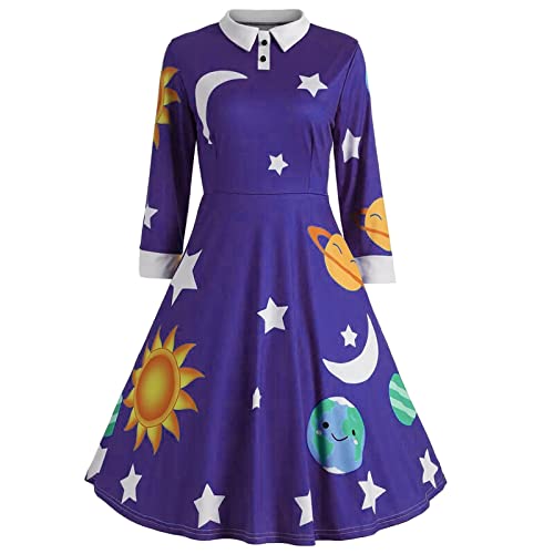 Algopix Similar Product 10 - Women Vintage Peter Pan Collar Long
