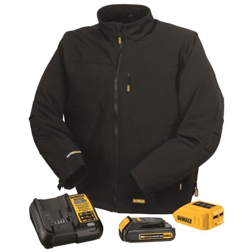 Algopix Similar Product 18 - DEWALT Mens Heated Soft Shell Jacket